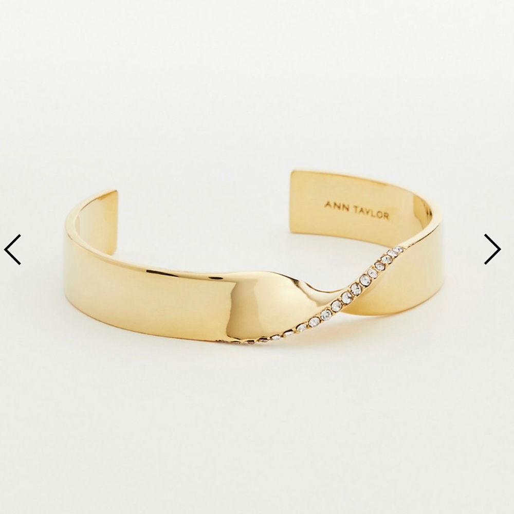 Ann Taylor Ribbon Cuff Bracelet